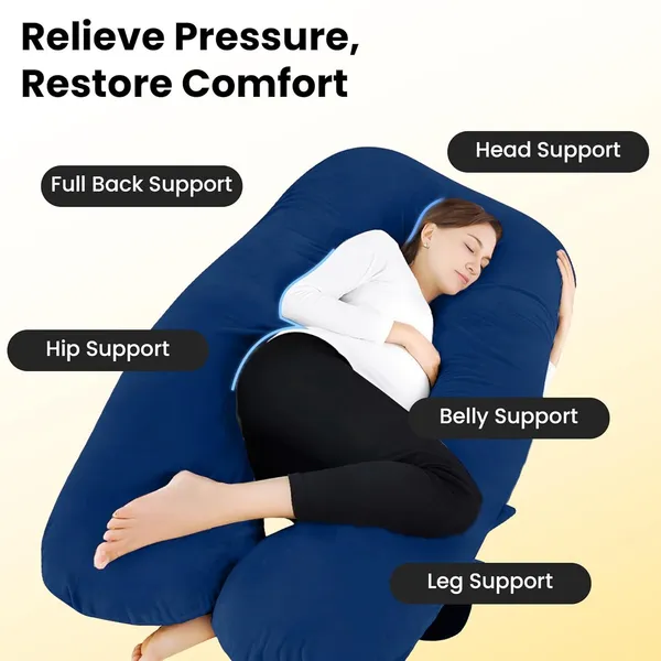U_Shape_Microfiber_Solid_Pregnancy_Pillow