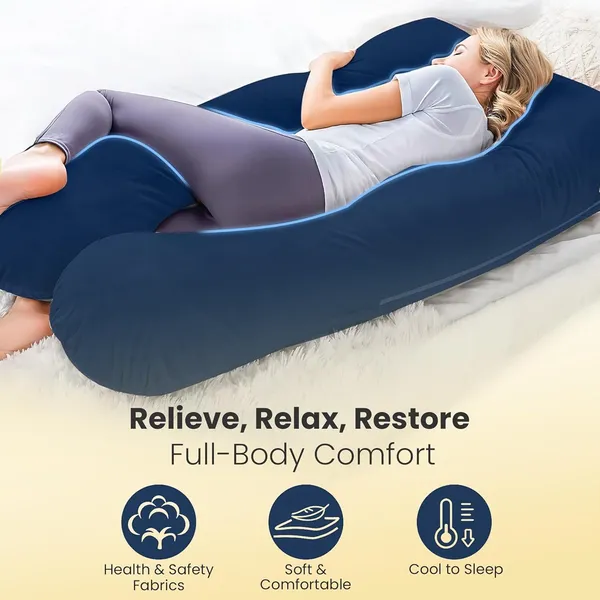 U_Shape_Microfiber_Solid_Pregnancy_Pillow