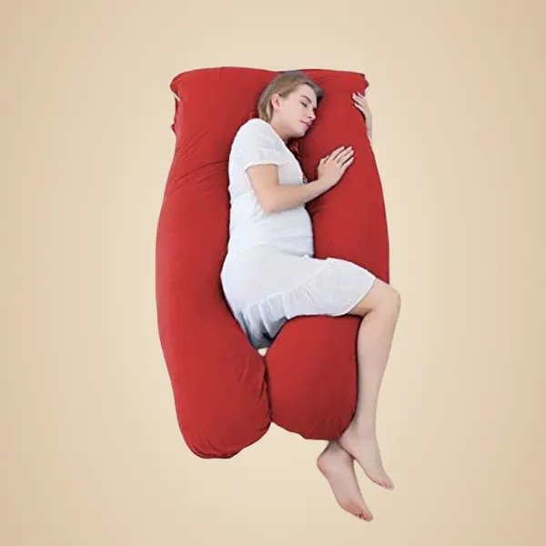 U_Shape_Microfiber_Solid_Pregnancy_Pillow