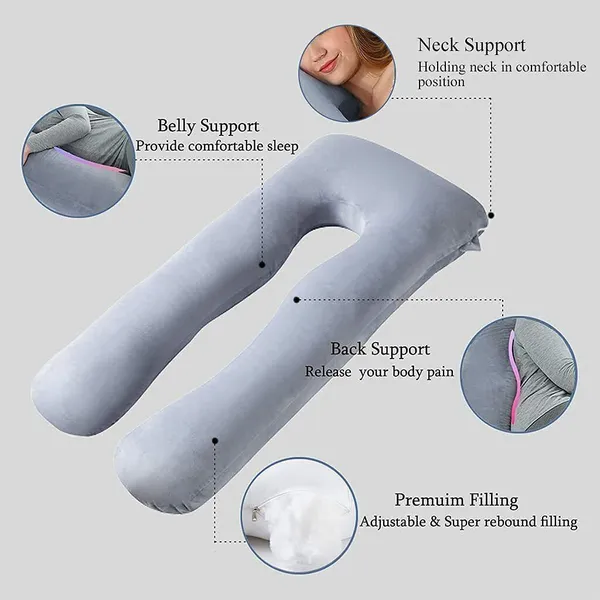 56_Inches_Full_Body_Pillow_Maternity_Pillow_For_Pregnant_Women_And_Comfort_J_Shaped_Pillow_With_Removable_Washable_Velvet_Cover