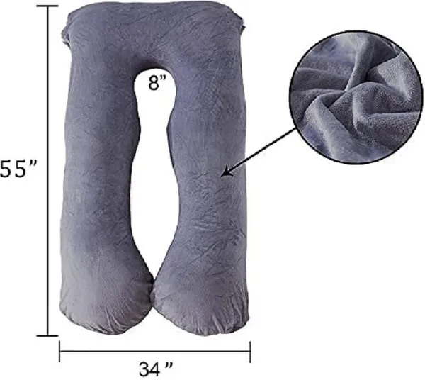 56_Inches_Full_Body_Pillow_Maternity_Pillow_For_Pregnant_Women_And_Comfort_J_Shaped_Pillow_With_Removable_Washable_Velvet_Cover