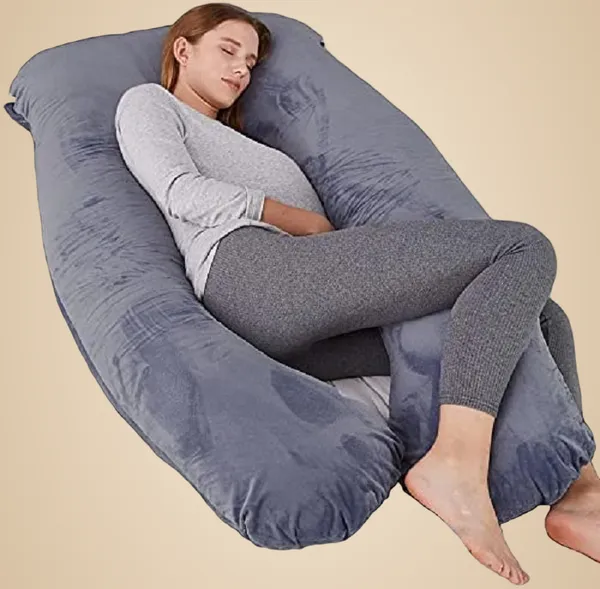 56_Inches_Full_Body_Pillow_Maternity_Pillow_For_Pregnant_Women_And_Comfort_J_Shaped_Pillow_With_Removable_Washable_Velvet_Cover