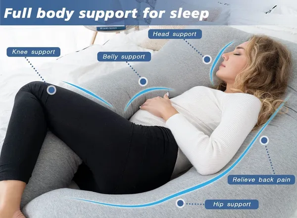 56_Inches_Full_Body_Pillow_Maternity_Pillow_For_Pregnant_Women_And_Comfort_J_Shaped_Pillow_With_Removable_Washable_Velvet_Cover