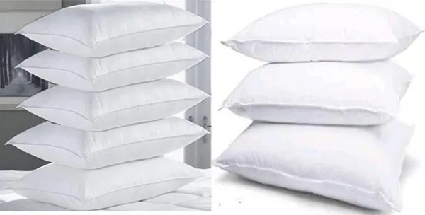White_Microfibre_Pillow_Set_Of_8