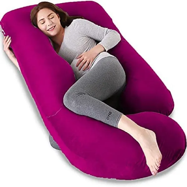 Upgrade_Model_Of_Pregnancy_Pillow_Microfibre_Solid_Pregnancy_Pillow_Pack_Of_1