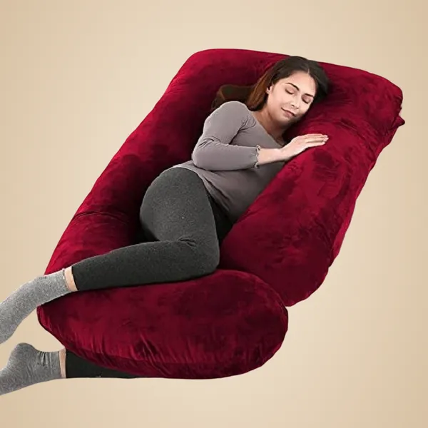 56_Inches_Full_Body_Pillow_Maternity_Pillow_For_Pregnant_Women_And_Comfort_J_Shaped_Pillow_With_Removable_Washable_Velvet_Cover