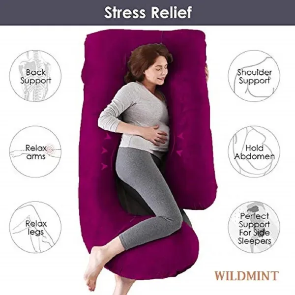56_Inches_Full_Body_Pillow_Maternity_Pillow_For_Pregnant_Women_And_Comfort_J_Shaped_Pillow_With_Removable_Washable_Velvet_Cover