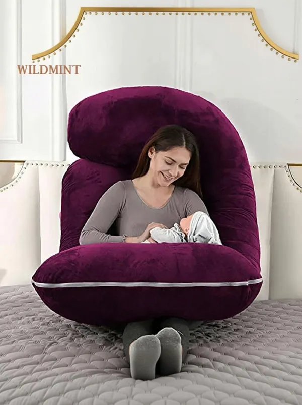 J_Shape_Premium_Pregnancy_Pillow_For_Back_Support