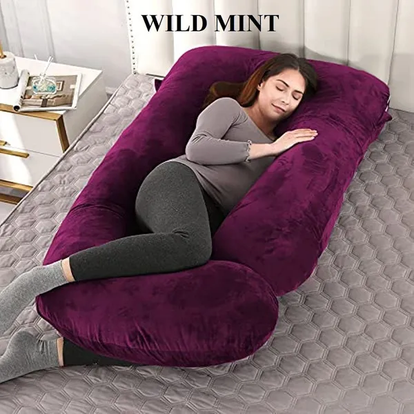 Microfiber_Solid_Pregnancy_Pillow_Pack_Of_1_Wine