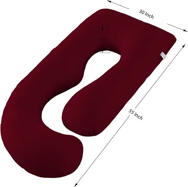 56_Inches_Full_Body_Pillow_Maternity_Pillow_For_Pregnant_Women_And_Comfort_J_Shaped_Pillow_With_Removable_Washable_Velvet_Cover