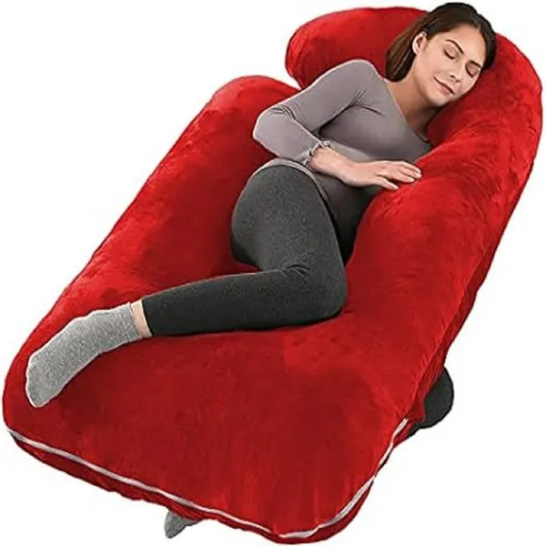 Upgrade_Model_Of_Pregnancy_Pillow_Microfibre_Solid_Pregnancy_Pillow_Pack_Of_1