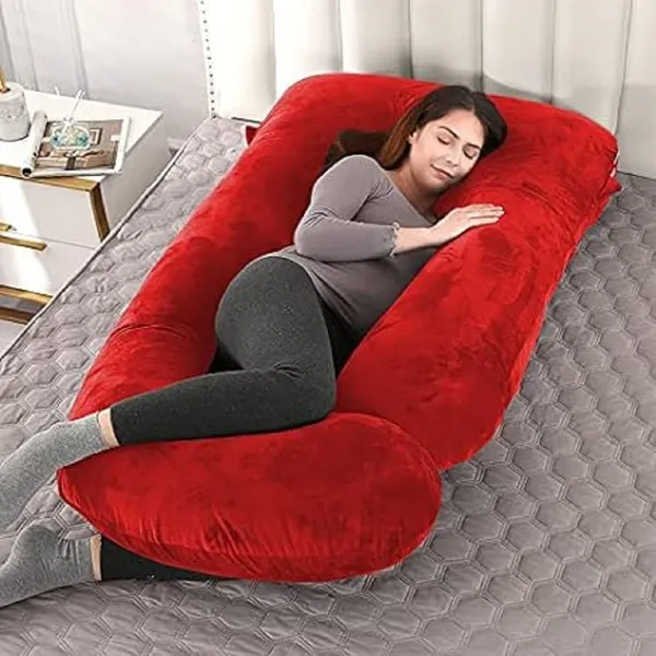 Upgrade_Model_Of_Pregnancy_Pillow_Microfibre_Solid_Pregnancy_Pillow_Pack_Of_1