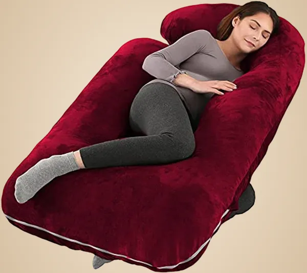 56_Inches_Full_Body_Pillow_Maternity_Pillow_For_Pregnant_Women_And_Comfort_J_Shaped_Pillow_With_Removable_Washable_Velvet_Cover