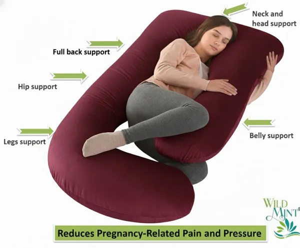 Wildmint_J_Shape_Full_Body_Pregnancy_Pillow_Ergonomic_Maternity_Support_For_Back_And_Belly_And_Neck