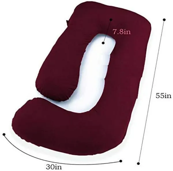 Premium_J_Shape_Purple_And_Grey_Microfibre_Solid_Pregnancy_Pillow_Pack_Of_1