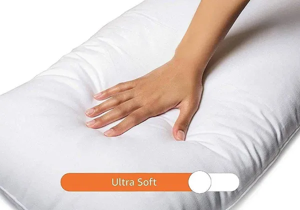 White_Polyester_Fibre_Sleeping_Pillow