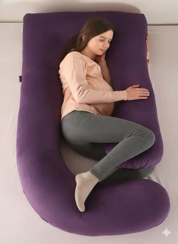 Wildmint_J_Shape_Full_Body_Pregnancy_Pillow_Ergonomic_Maternity_Support_For_Back_And_Belly_And_Neck