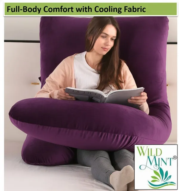 Wildmint_J_Shape_Full_Body_Pregnancy_Pillow_Ergonomic_Maternity_Support_For_Back_And_Belly_And_Neck