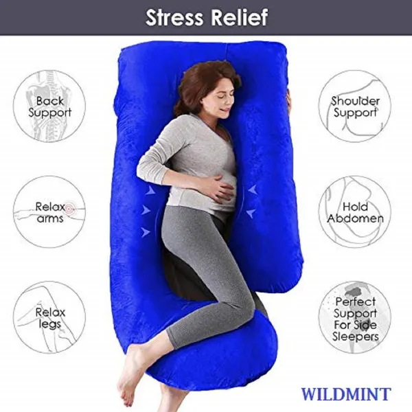 Blue_Polyester_Fibre_Pregnancy_Pillow