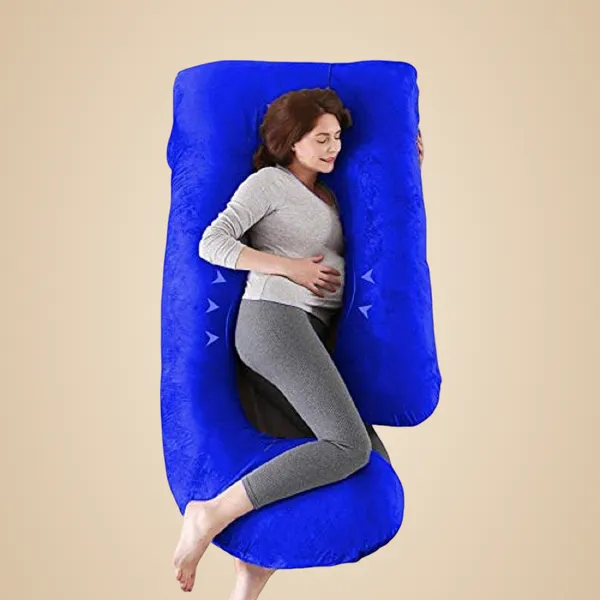 Blue_Polyester_Fibre_Pregnancy_Pillow