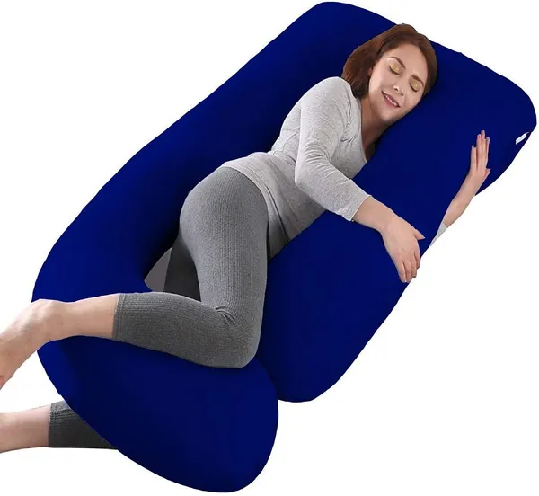 56_Inches_Full_Body_Pillow_Maternity_Pillow_For_Pregnant_Women_And_Comfort_J_Shaped_Pillow_With_Removable_Washable_Velvet_Cover