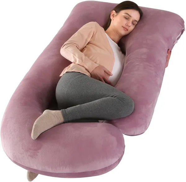 Pink_Polyester_Fibre_Pregnancy_Pillow