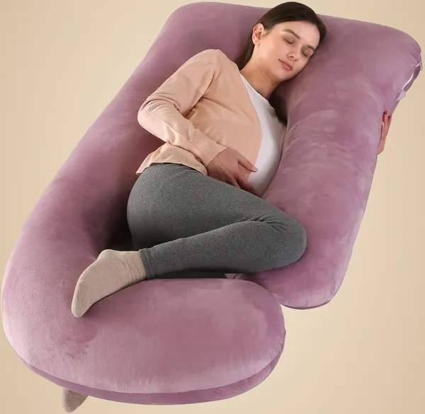 Pink_Polyester_Fibre_Pregnancy_Pillow