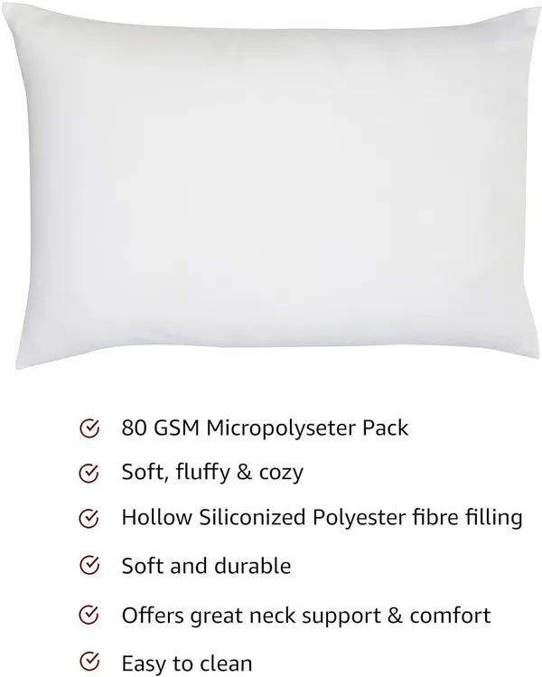 Microfibre_Solid_Sleeping_Pillow_Pack_Of_5_White
