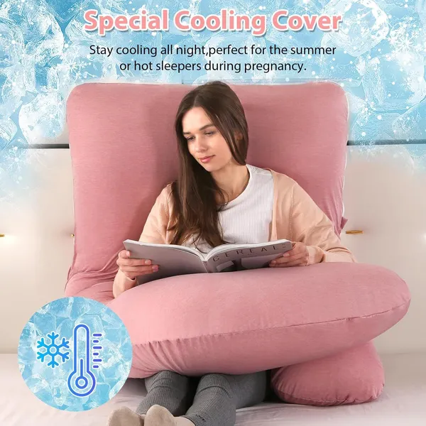 Premium_J_Shape_Purple_And_Grey_Microfibre_Solid_Pregnancy_Pillow_Pack_Of_1