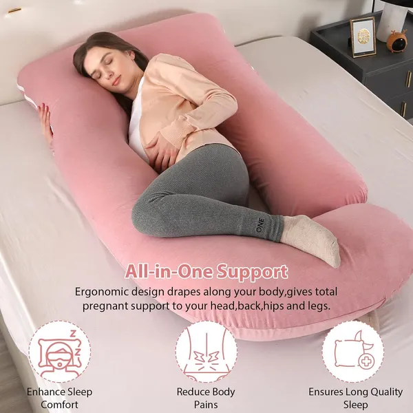Premium_J_Shape_Purple_And_Grey_Microfibre_Solid_Pregnancy_Pillow_Pack_Of_1