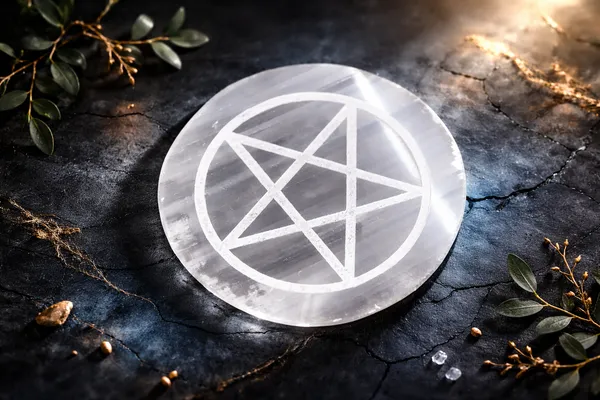 Lab_Certified_Natural_Selenite_Plate_with_Pentagram_Symbol