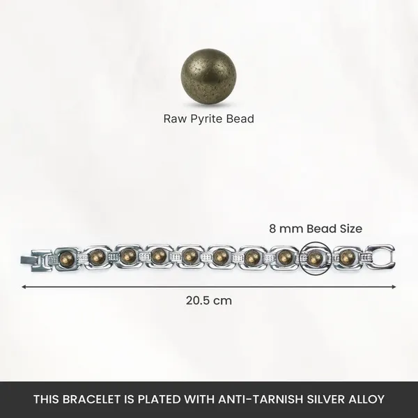 Silver_Premium_Pyrite_Bracelet