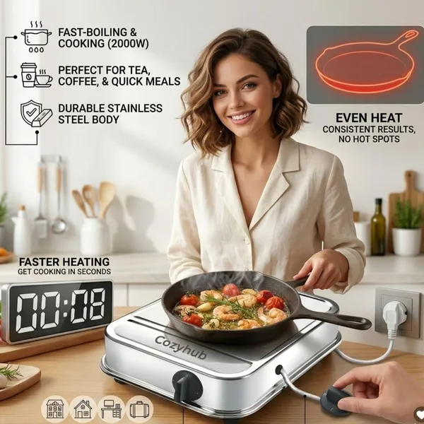 Cozyhub_2000_Watt_Fast_Heating_Electric_Coil_Stove_|_Durable_Stainless_Steel_Body_|_Compact_&_Portable_Single_Burner_Hot_Plate_for_Quick_Meals_Anywhere