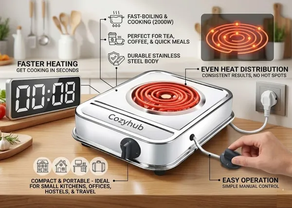 Cozyhub_2000_Watt_Fast_Heating_Electric_Coil_Stove_|_Durable_Stainless_Steel_Body_|_Compact_&_Portable_Single_Burner_Hot_Plate_for_Quick_Meals_Anywhere
