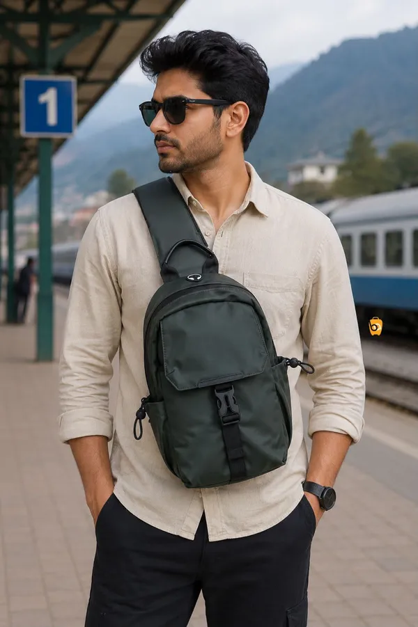 Introducing_Premium_&_Functional_Chest_Sling_Bag_with_Two_ways_carrying_style