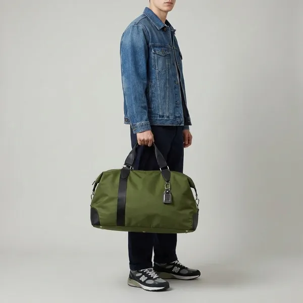 Olive_Green_Oxford_Nylon_Duffel_Bag_For_Daily_Office_Work_Use