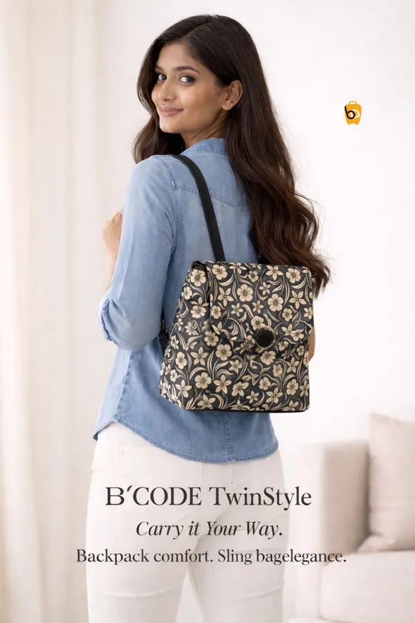 Dark_Navy_Blue_Soft_Jute_Canvas_With_Pu_Leather_Sling_Bag_With_Backpack_For_Daily_Office_Work_Use