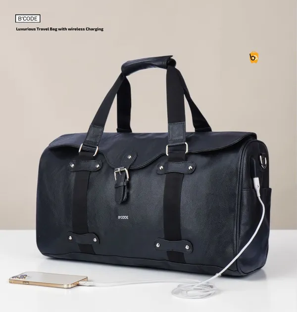 B’CODE_TechTraveler_Weekender_Duffel_Bag