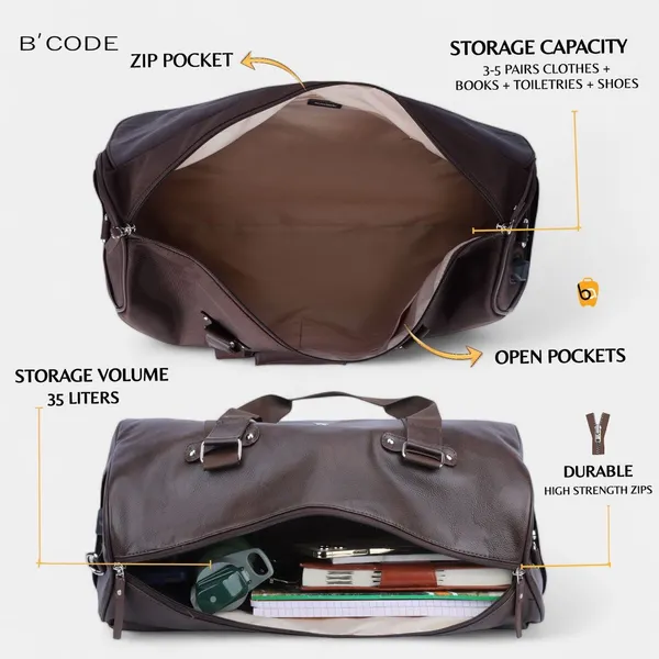 B’CODE_TechTraveler_Weekender_Duffel_Bag