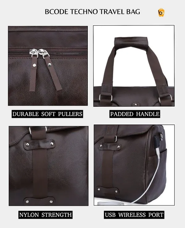 B’CODE_TechTraveler_Weekender_Duffel_Bag