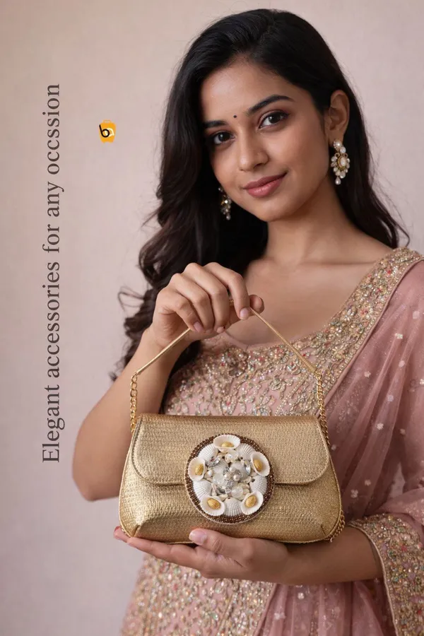 Yellow_Soft_Metallic_Pu_Jute_Clutch_Bag_For_Women