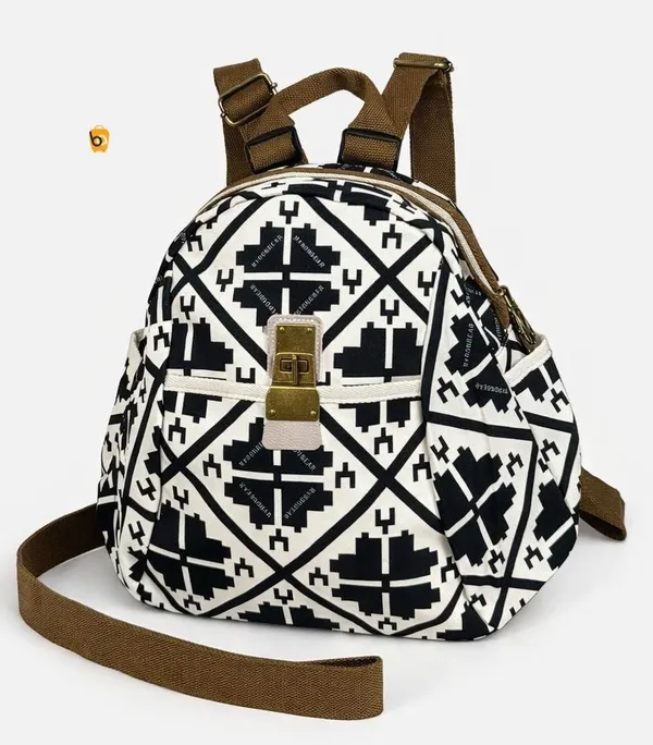 Black_And_White_Canvas_Poly_Soft_Backpack_For_Unisex
