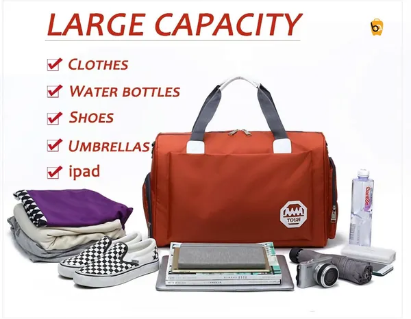 Fashion_Travel_Smart_Duffel_Bag_With_Shoes_Pockets