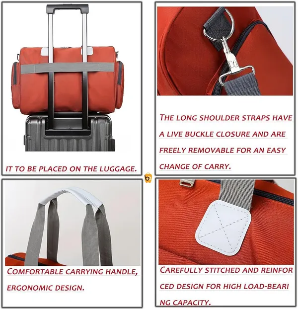 Fashion_Travel_Smart_Duffel_Bag_With_Shoes_Pockets