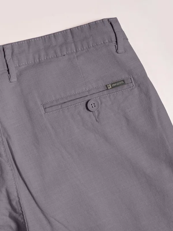 Dark_Grey_cool_linen__Flat_Front_linen_for_Men