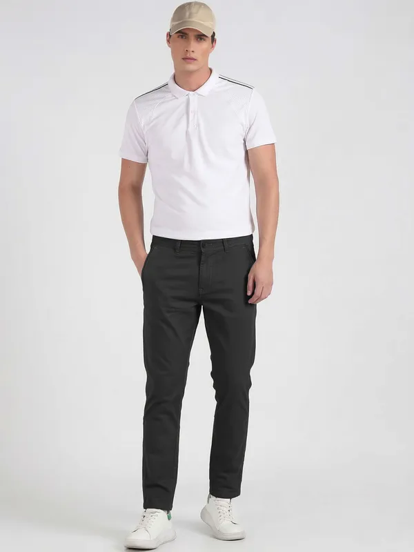 Men's_Slim_Fit_COTTON_l_Trousers_-_Black
