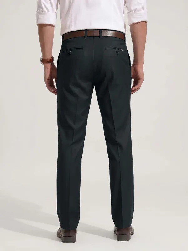BOTTLE_GREEN__Formal_FLEXI_WAIST_Trousers_for_Men