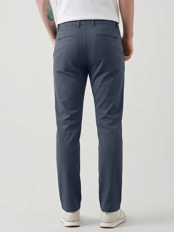 MID_GREY_Solid_Slim_Fit_4WAY_STRETCH_Trousers_for_Men
