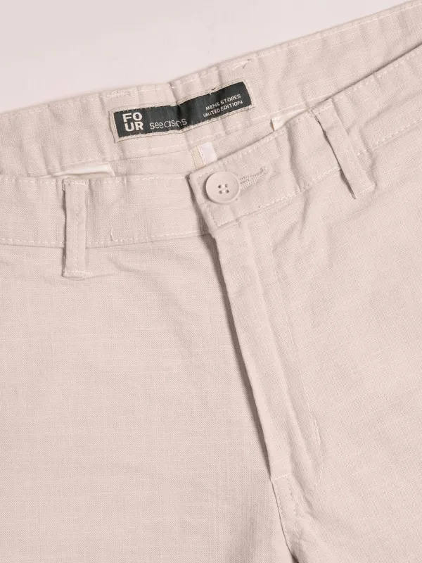 Ash_grey_cool__linen_Flat_Front__Trousers_for_Men