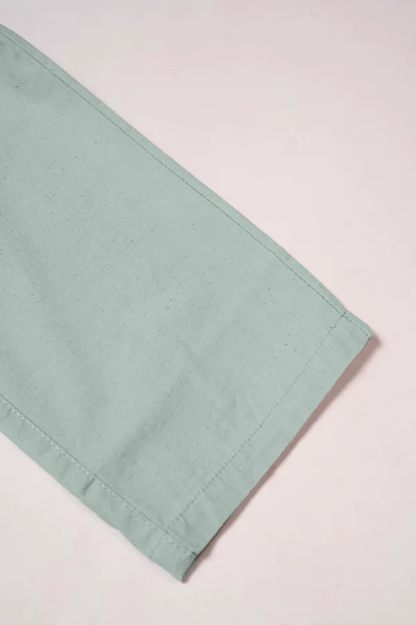 Mens_Sage_Green_Casual_Trousers_With_Elastic_Waistband